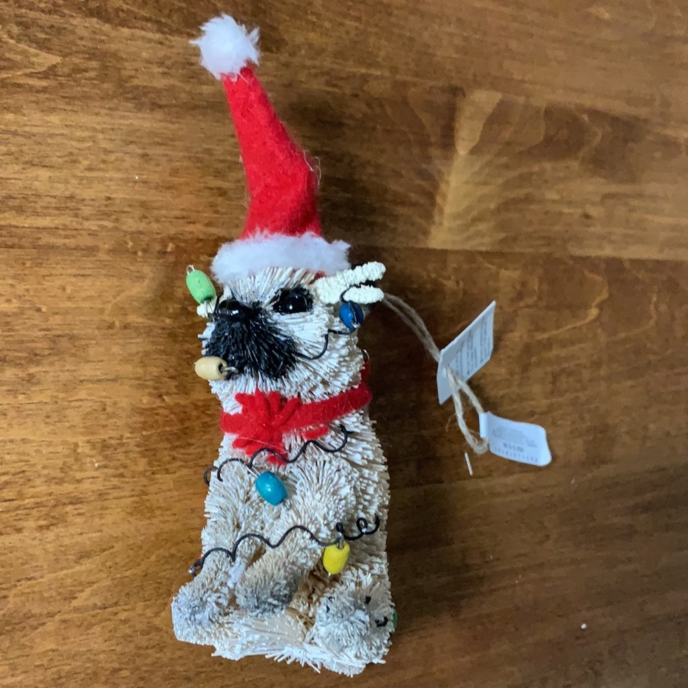 New w tags POTTERY BARN PUG ORNAMENT…. Or ***FREE - Picture 5 of 7